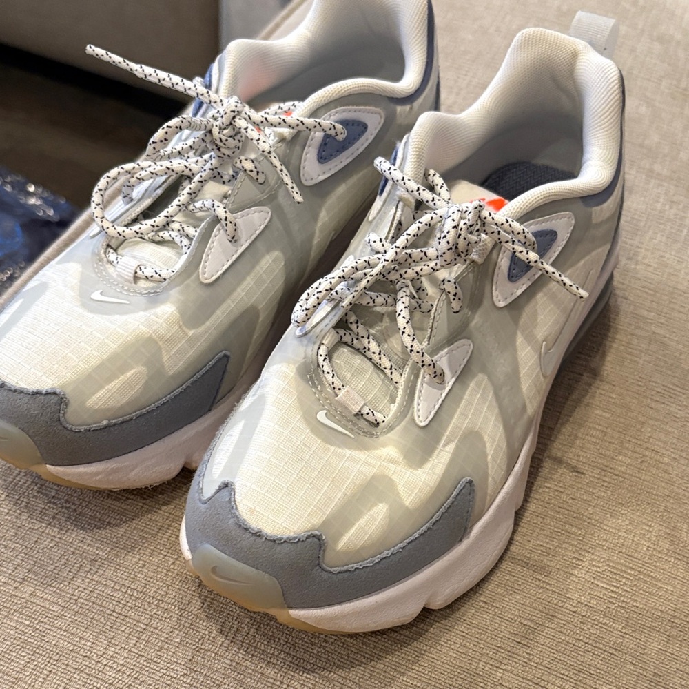 Nike White and Gray Athletic Shoes